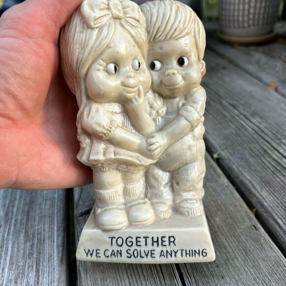 VINTAGE 1970 W&R BERRIES FIGURE "Together WE CAN SOLVE Anything" - Picture 11 of 15